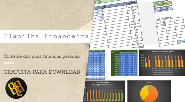 Planilha Financeira Pessoal Excel Grátis